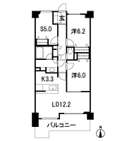 Floor: 2LDK + S, the occupied area: 72.33 sq m, Price: 35,700,000 yen, now on sale