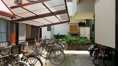 Other common areas. Bicycle-parking space