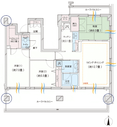 Floor: 3LDK + BW (big walk-in closet), the occupied area: 80.83 sq m, Price: 49,880,000 yen, now on sale