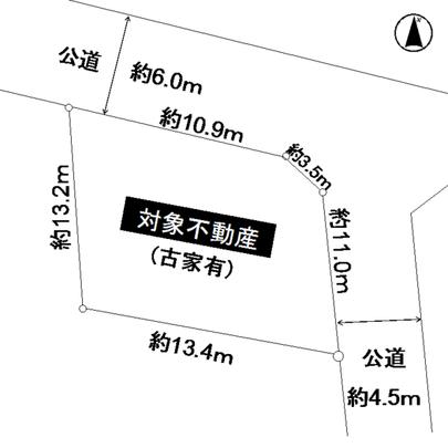 Compartment figure. Land area 160.74 sq m (48.62 square meters)
