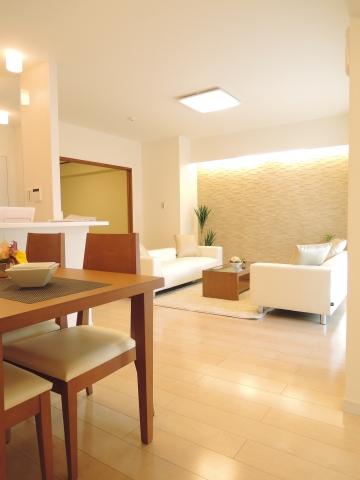 Living. Living-dining