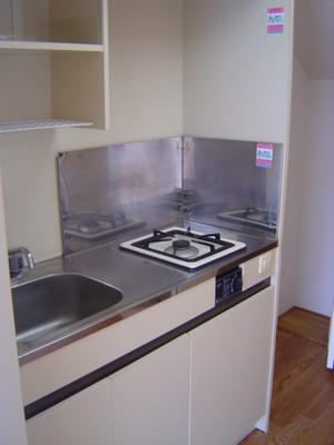 Kitchen. ※ A separate room is a reference photograph