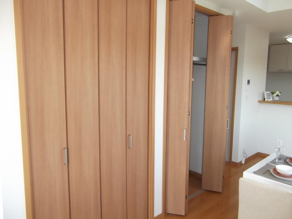 Receipt. Large storage space of the living-dining