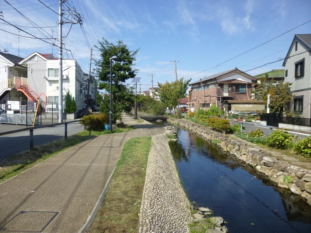 park. Egawa is a green road it is a lot to have a 150m walk to babble green road. Figure carp are swimming is elegance.