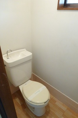 Toilet.  ※ A separate room is a reference photograph