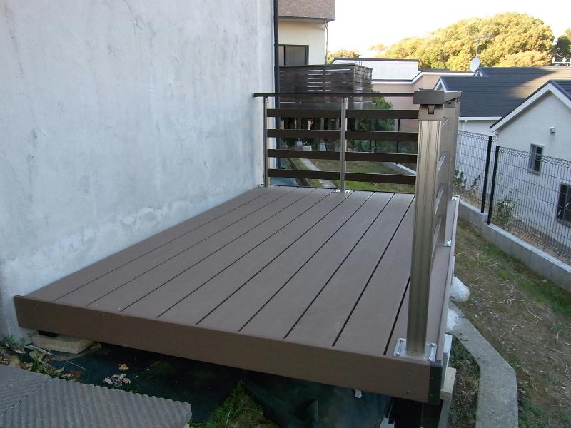 Other. Wood deck
