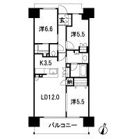Floor: 3LDK + WIC + N, the area occupied: 73.6 sq m, Price: TBD