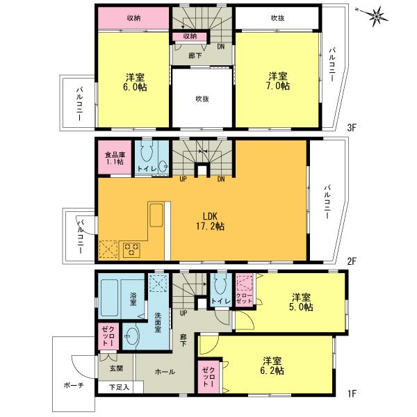 Floor plan. View from the site (October 2013) Shooting