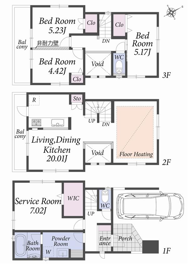 Floor plan. Floor plan B Building