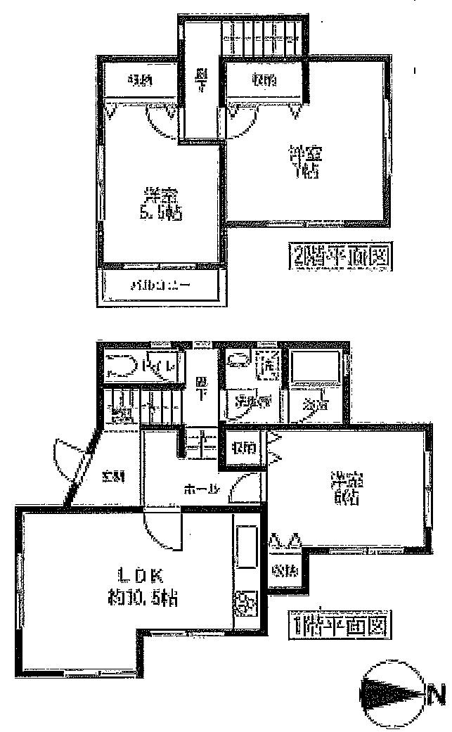 Floor plan. 24,800,000 yen, 3LDK, Land area 192.26 sq m , Building area 73.69 sq m