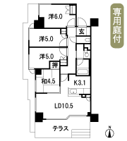 Floor: 4LDK, occupied area: 72.97 sq m, Price: 40,500,000 yen, now on sale