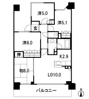 Floor: 4LDK, occupied area: 72.67 sq m, Price: 43,500,000 yen, now on sale