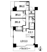 Floor: 3LDK, occupied area: 72.97 sq m, Price: 46,500,000 yen ・ 47,500,000 yen, now on sale