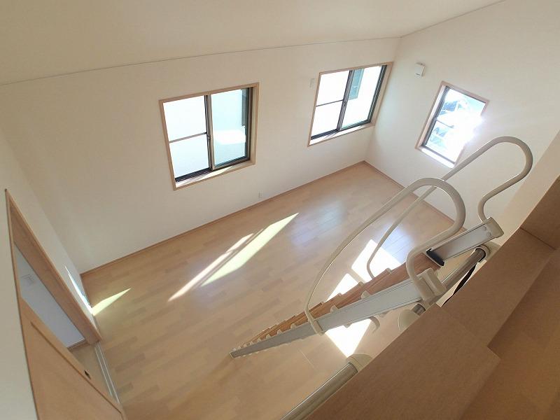 Living. From loft. 5 Building