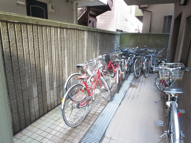 Other common areas. Is a bicycle parking lot