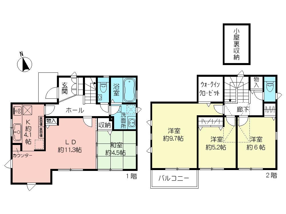 Floor plan. Kaji until the valley Tokyu Store 240m