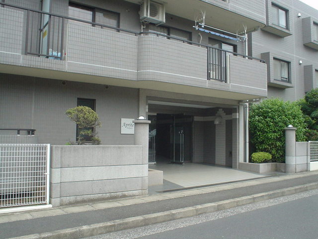 Entrance. Street at night is also safe because the narrow road does not pass through