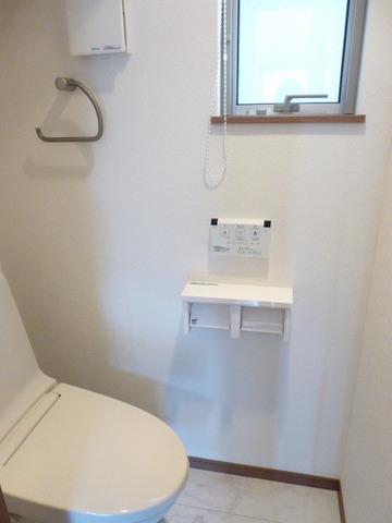 Toilet. First floor toilet (hot water wash warm toilet seat)