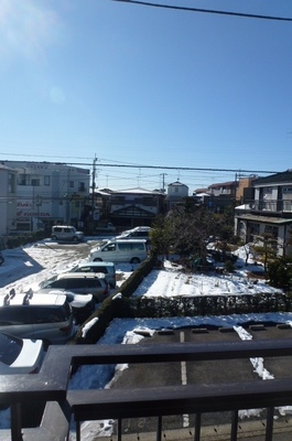 View. top floor ・ Sunny in the corner room! 