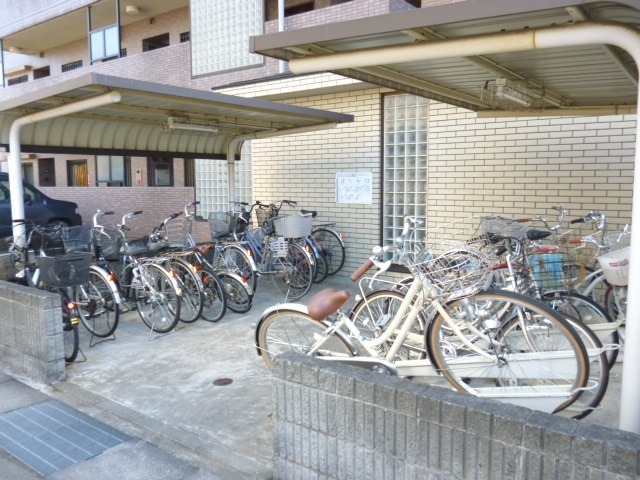 Other common areas. I'm glad Covered bicycle parking