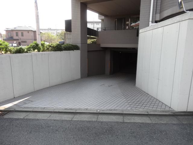 Parking lot. Common areas