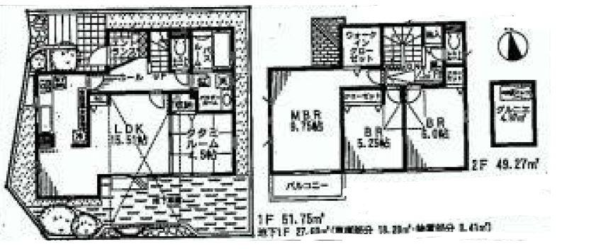 Floor plan. (9 Building), Price 66,800,000 yen, 4LDK, Land area 106 sq m , Building area 110 sq m