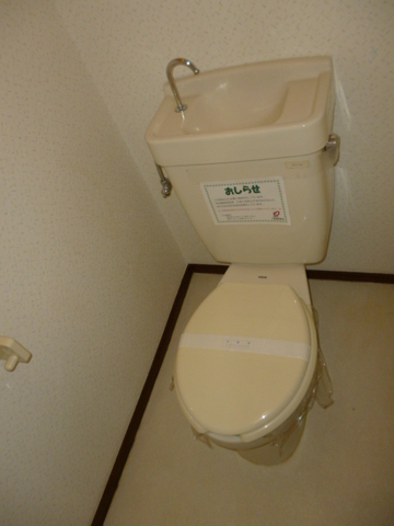 Toilet. It is a Western-style toilet with cleanliness