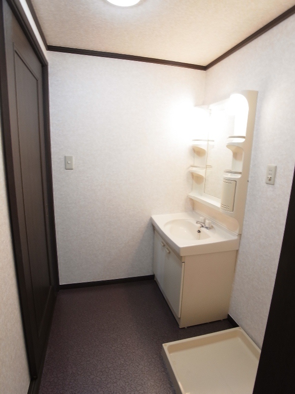 Washroom. Wash basin ・ Laundry Area