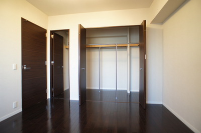 Living and room. Happy walk-in closet