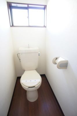 Toilet. If there is a window in restroom, Ventilation is also convenient. 