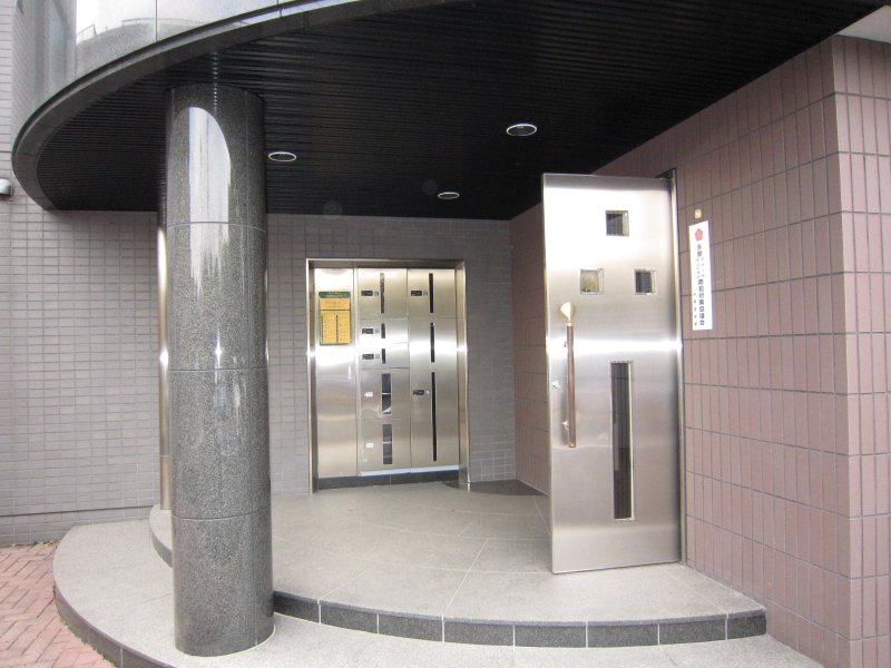 Entrance. Empty home locker