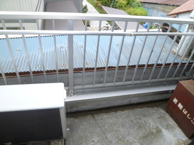 Balcony. A balcony, It will Jose also futon ☆