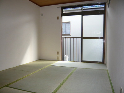 Living and room. Room clean impression of the Japanese-style room