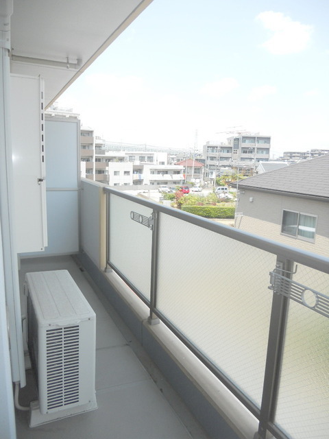 Balcony. Model photo