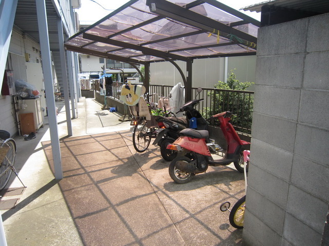 Other common areas. Bicycle-parking space