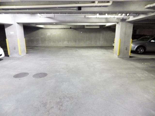 Parking lot. The covered parking, It is stain-resistant environment important car.