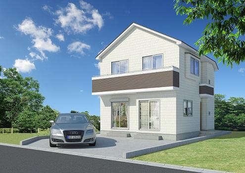 Rendering (appearance). Close from very calm quiet residential Station, House where the whole family can become the smile