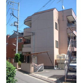 Building appearance. Outer wall tiled apartment classy