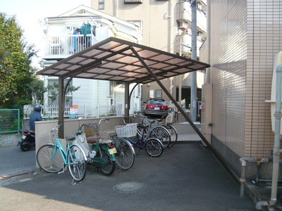 Other common areas. There are bicycle parking lot. 