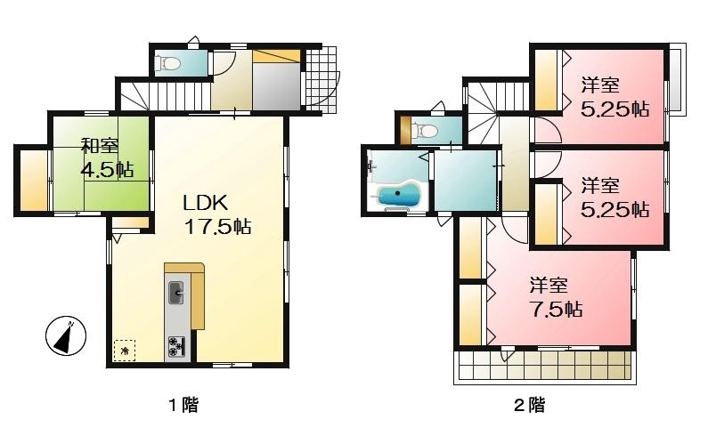 Floor plan. (11 Building), Price 37,800,000 yen, 4LDK, Land area 285.21 sq m , Building area 94.92 sq m