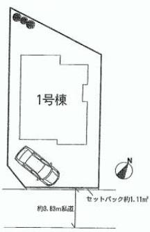 Compartment figure. 39,800,000 yen, 4LDK, Land area 131.15 sq m , Building area 93.16 sq m