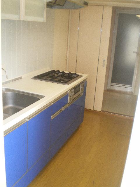 Kitchen. Independent type of system Kitchen. It is with a water purifier.