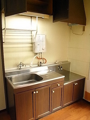 Kitchen. Is a convenient two-burner stove installation Allowed kitchen towards the self-catering school.