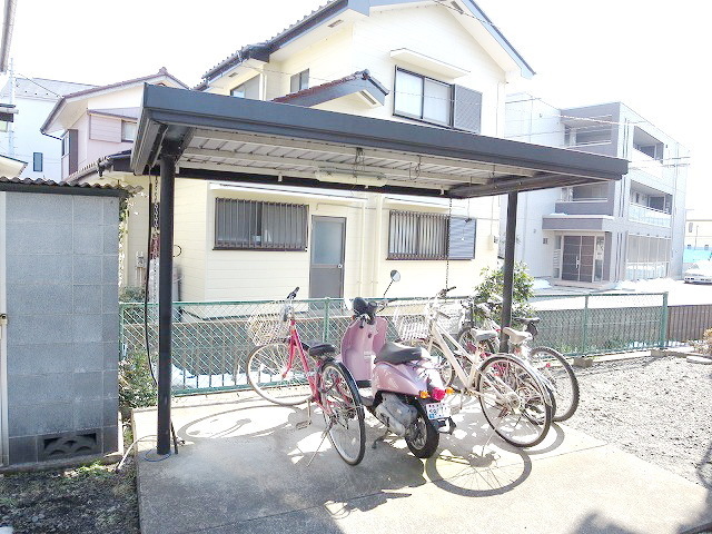 Other common areas. Is a bicycle parking lot