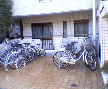 Other common areas. Bicycle-parking space