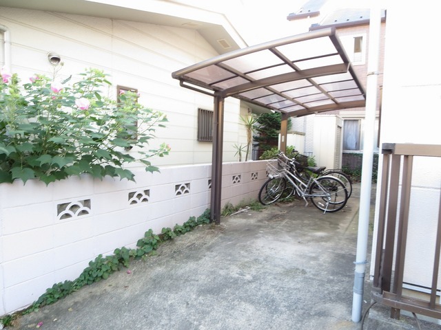 Other common areas. It is a bicycle parking space