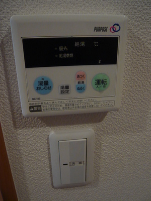 Other Equipment. In hot water panel equipped, Usability ◎