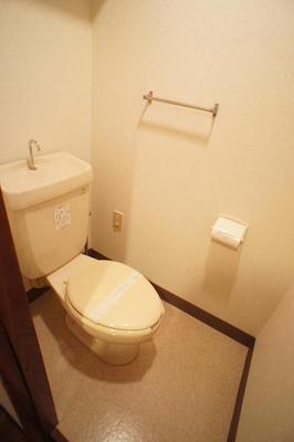 Toilet. Spacious space space!