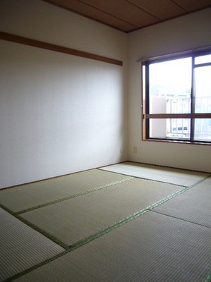 Living and room. Japanese-style room of calm atmosphere