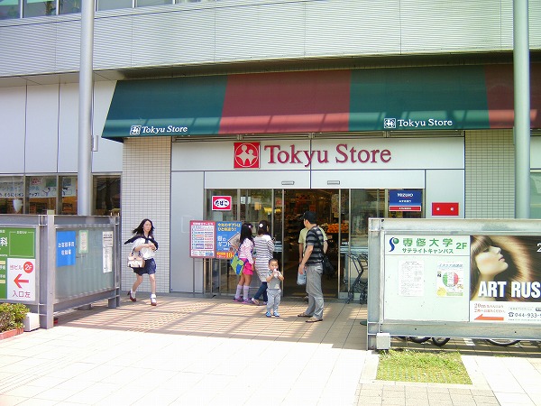 Supermarket. Mukogaoka amusement Tokyu Store Chain to (super) 1100m